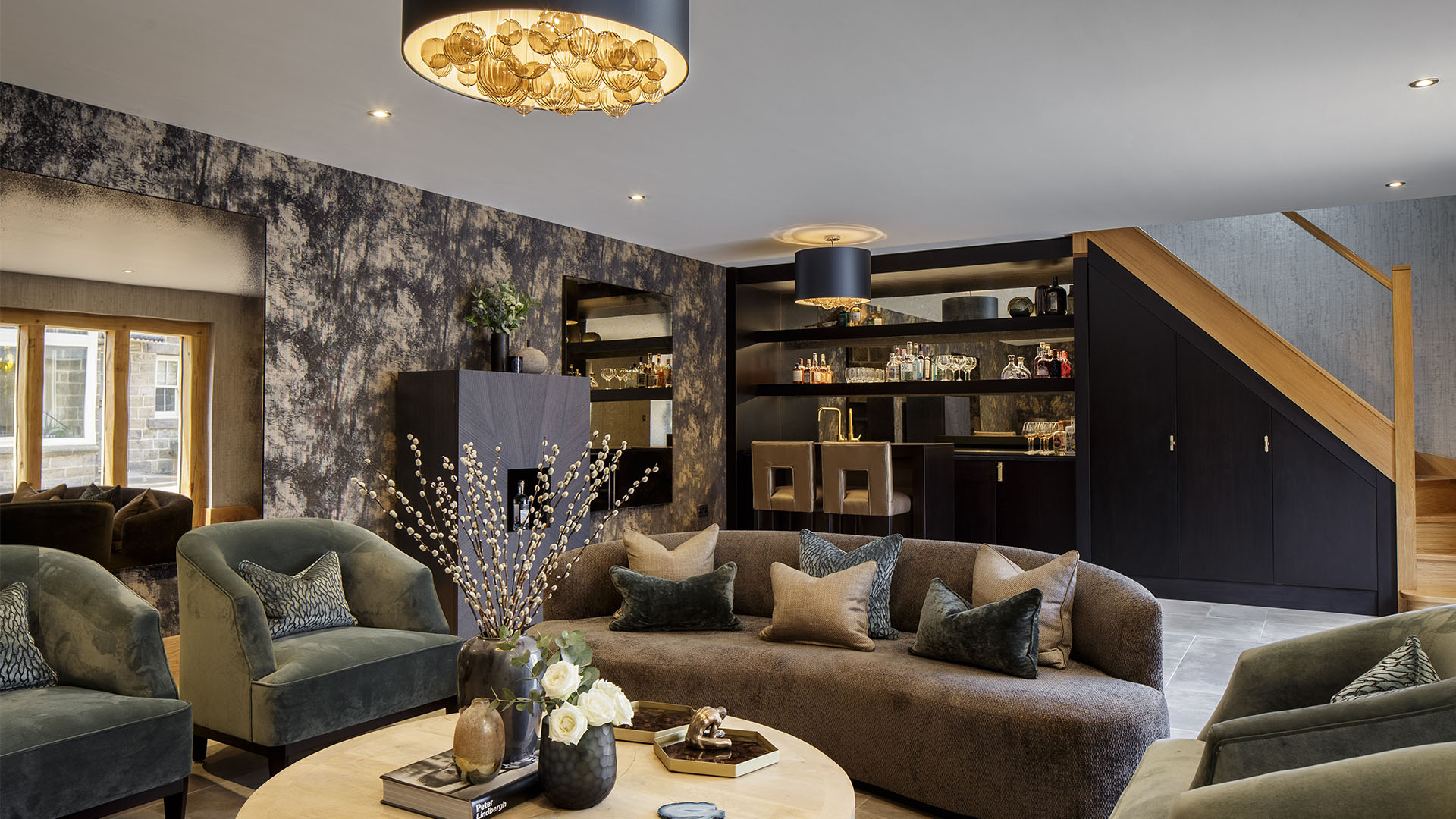 Bespoke Gin Bar, Horsforth - Beckett & Beckett Interiors